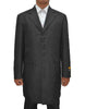 Mens Classic Vested Black Suit