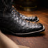 Marco Di Milano Alabama Black Leather Luxury Shoe