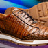 Marco Di Milano Alonzo Bay Apache Genuine Caiman Crocodile Casual Sneakers