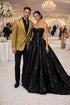 Alberto Nardoni Gold Men's Shiny Dinner Jacket Tuxedo