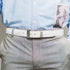 Marco Di Milano Alessio Belt White Leather Loafers