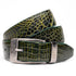 Marco Di Milano Emilio Belt - Antique Green Leather Loafer