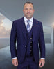 Navy Statement Suit