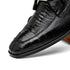 Marco Di Milano Andretti Black Ostrich Leg Shoes