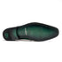 Marco Di Milano Andretti Green Lemon Ostrich Leg Shoes