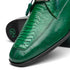 Marco Di Milano Andretti Green Lemon Ostrich Leg Shoes