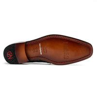 Marco Di Milano Andretti White/Gray Leather Loafer