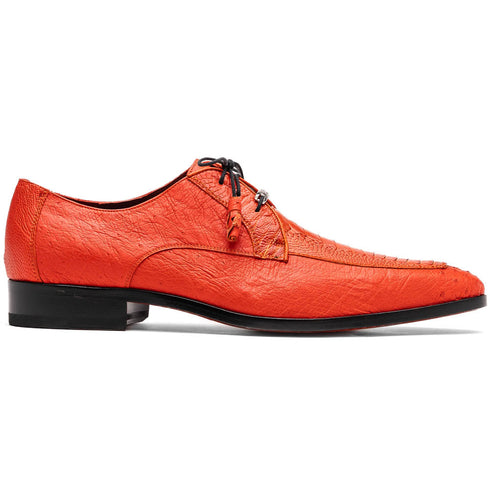 Marco Di Milano Andretti Orange Ostrich Leg Shoes