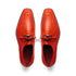 Marco_Di_Milano Andretti Orange Leather Shoe