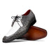 Marco Di Milano Andretti White / Grey Ostrich Leg Shoes
