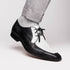 Marco_Di_Milano Andretti: Luxury White & Black Leather Loafers