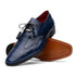 Marco Di Milano Anzio Blue Jeans Alligator & Calfskin Derby