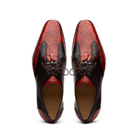 Marco Di Milano Anzio: Rustic Cognac Leather Shoe