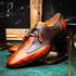 Marco Di Milano Anzio Rustic Brandy Leather Shoe