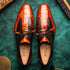 Marco Di Milano Anzio Rustic Brandy Leather Shoe