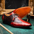 Marco Di Milano Anzio: Rustic Cognac Leather Shoe