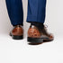 Marco Di Milano Anzio Orix Brown Alligator & Calfskin Derby