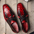 Marco Di Milano Anzio Black Cherry Leather Shoe
