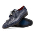 Marco Di Milano Apricena Caiman Crocodile Derby in Midnight