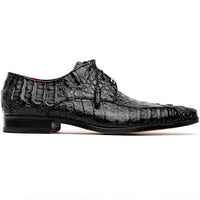 Marco_Di_Milano Apricena Black Leather Luxury Shoe
