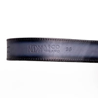 Marco Di Milano Arkansas Belt Antique Newspaper Leather Shoe