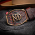 Marco Di Milano Arkansas Black Cherry Leather Belt Shoe