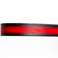 Marco Di Milano Arkansas Black Cherry Leather Belt Shoe