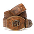 Marco Di Milano Arkansas Belt Cognac Leather Dress Shoe