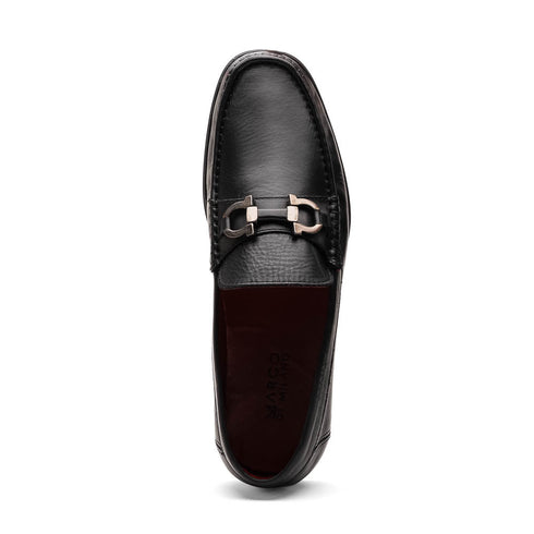 Marco Di Milano Atrani Black Calf Bit Loafer