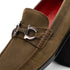 Marco Di Milano Atrani Crazy Olive Calf Bit Loafer