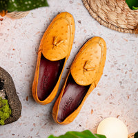 Marco Di Milano Aubiere Buttercup Leather Loafers