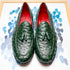Marco Di Milano Aubiere Forest Green Leather Loafers