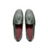 Marco Di Milano Aubiere Green Ostrich Quill Tassel Loafers