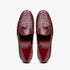 Marco Di Milano Aubiere Wine Ostrich Quill Tassel Loafers