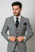 One Button 3 Piece Suit by Rossiman