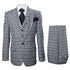 One Button 3 Piece Suit by Rossiman