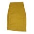 Mens Mustard Linen Shirt and Pants Casual Outfit Set