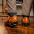 Marco Di Milano Bari Cognac Leather Dress Shoe