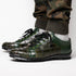 Marco Di Milano Bari Patchwork Lizard Sneakers in Green