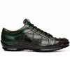 Marco Di Milano Bari Green Lizard Patchwork Sneakers