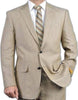 Linen Suit - Mens Summer Suits in Beige Big and Tall Color - Beach Wedding