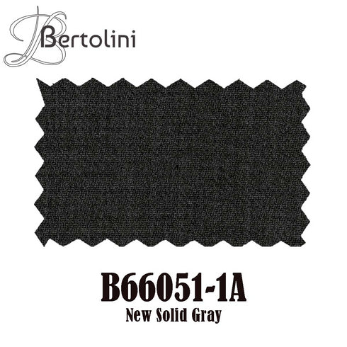 Bertolini Wool & Silk 2Pc 2 Buttons Black or Charcoal