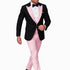 Black And Pink suit - Tuxedo
