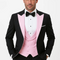Black And Pink suit - Tuxedo