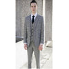 Black~White Checkered Suit - Gray Checkered Texture Suit