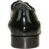 Black & White Wingtip Men's Tuxedo Shoes – Vintage Gatsby Spat Dress Shoes