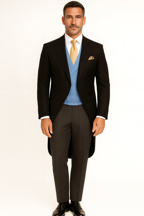 Cutaway Coat - Cutaway Jacket - Black Cutaway Blazer