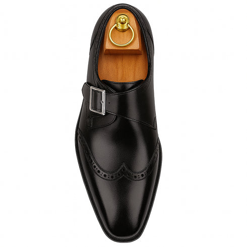 Burnished Wingtip Monk Strap KS099-710