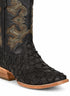 Black Pirarucu Fish Cowboy Boots