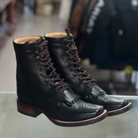 Tombstone Mens Square Toe Lace Up Boots